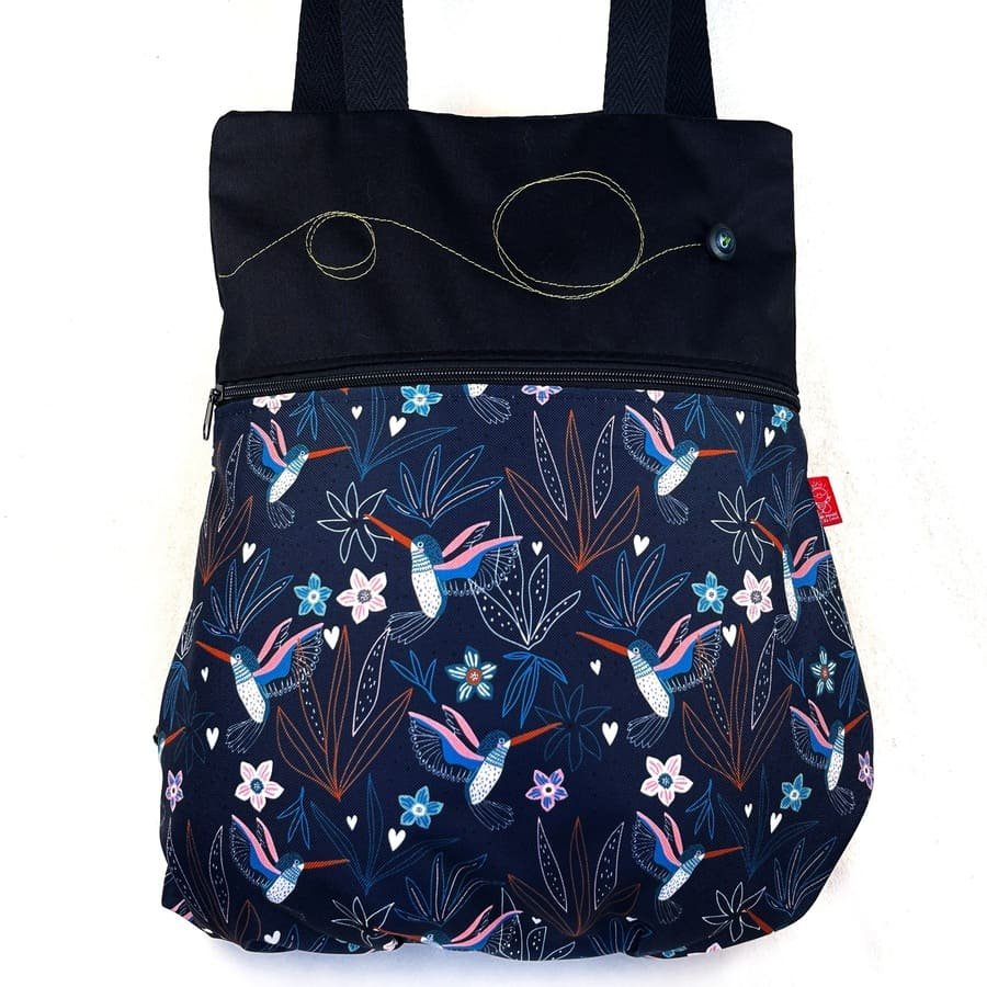 Mochi Bicha Deli – mochila tela handmade MB020 1