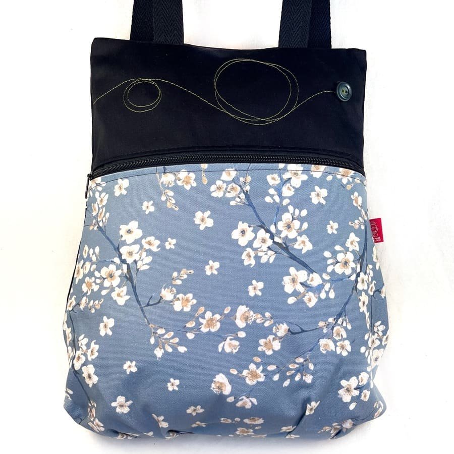 Mochi Bicha Music – mochila tela handmade MB035 1