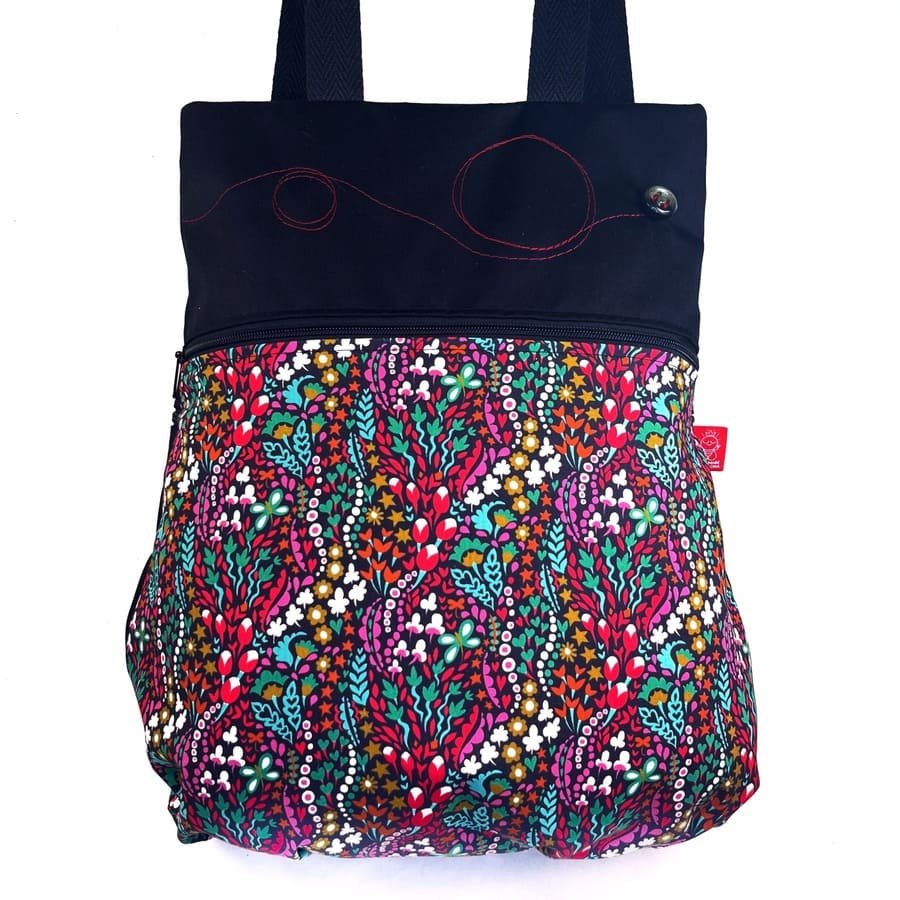 Mochi Bicha Tijuana – mochila tela handmade MB029 1