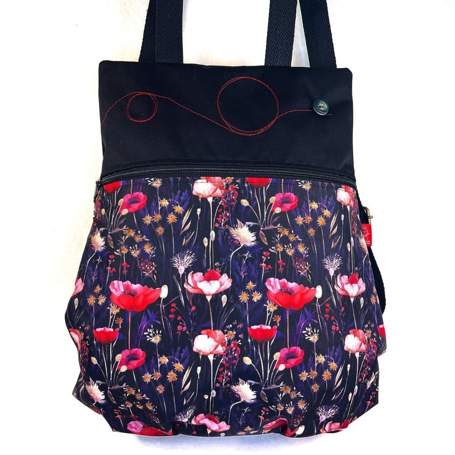 Mochila de mujer linda – hecha a mano – Matilde 1