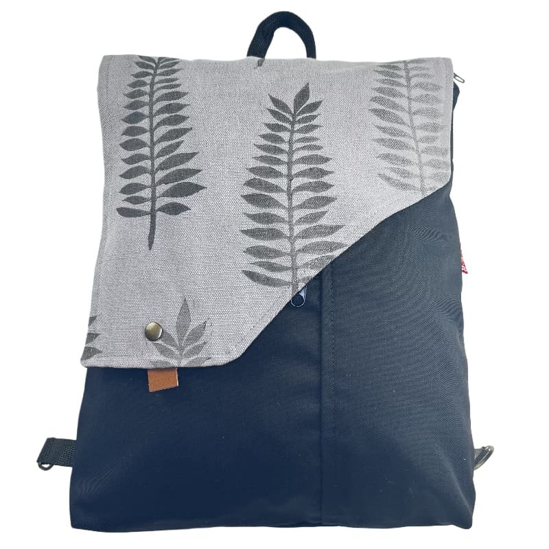 Mochila para mujer femenina hecha a mano - La Bicha Creativa - Lavanda - Edicion Limitada