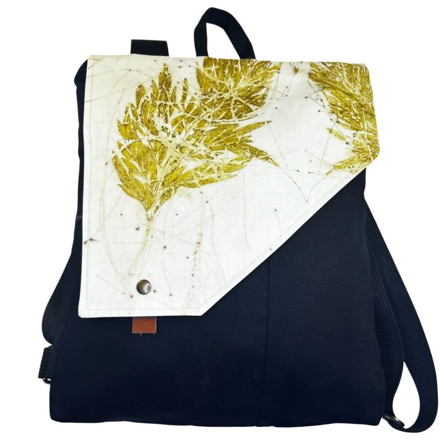 mochila moda sostenible handmade - Nunno II- Edicion Limitada