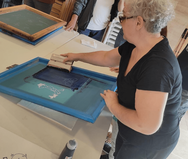 2. TALLER DE ESTAMPACIÓN CREATIVA